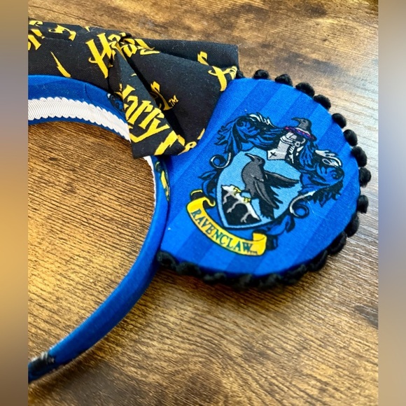 Harry Potter Blue Wizard House Inspired Mouse Ears - Handmade - Picture 3 of 5